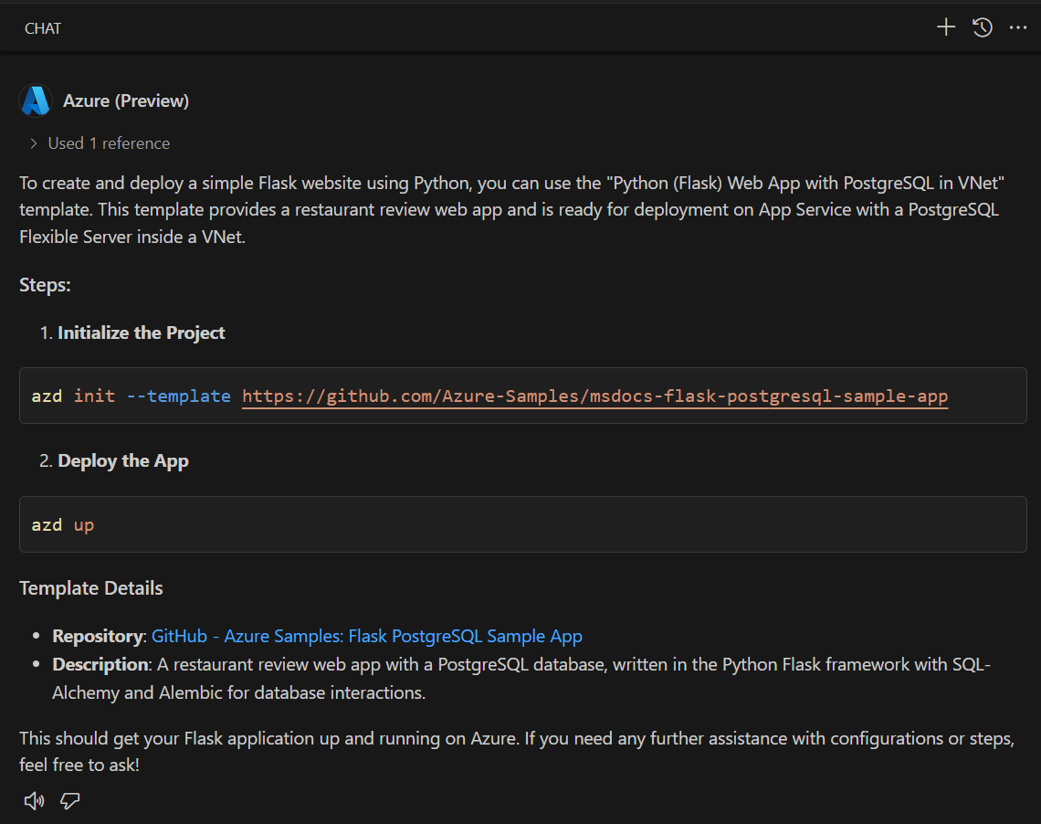 Introducing GitHub Copilot for Azure (preview)