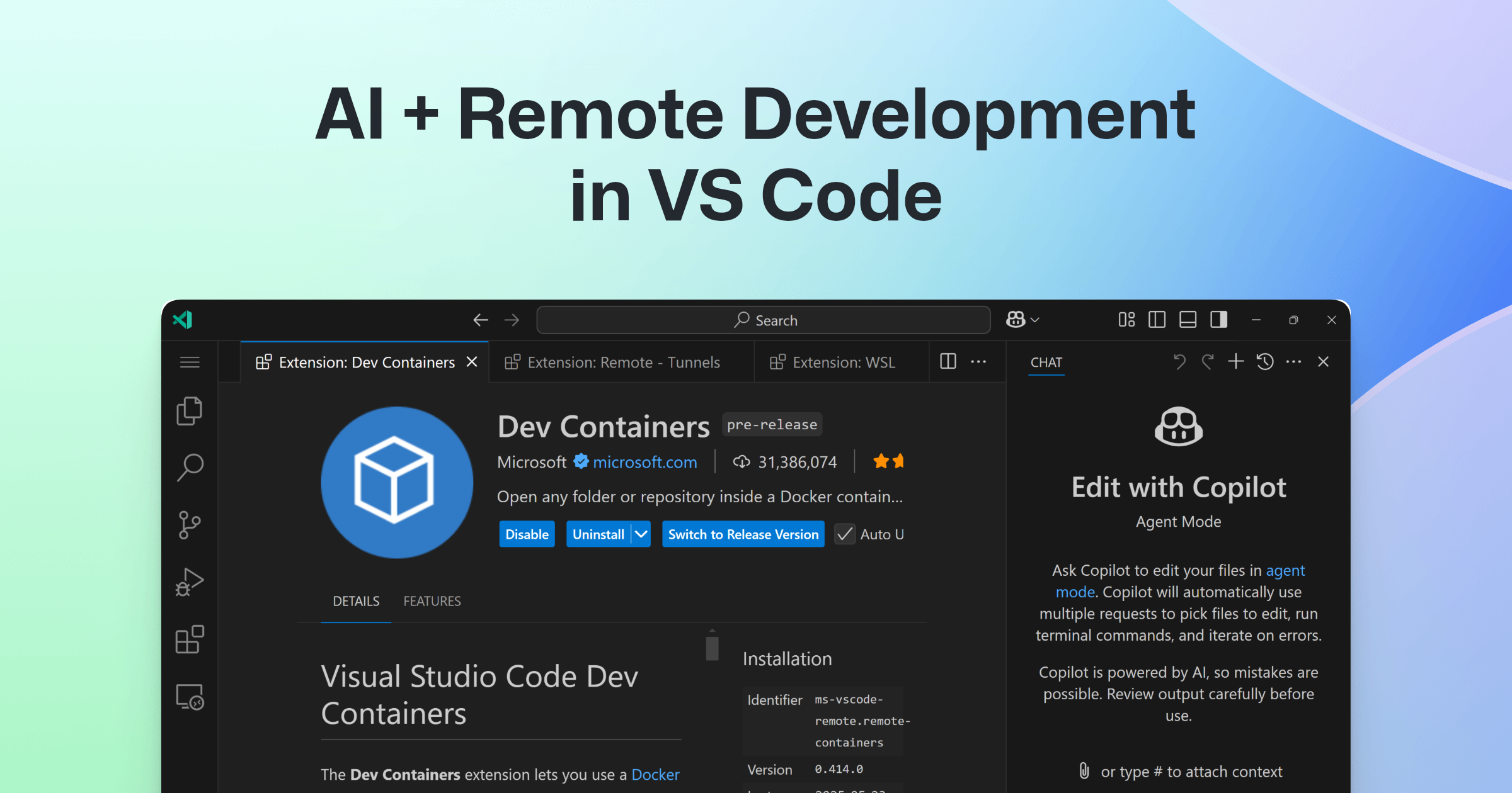 Enhance productivity with AI + Remote Dev