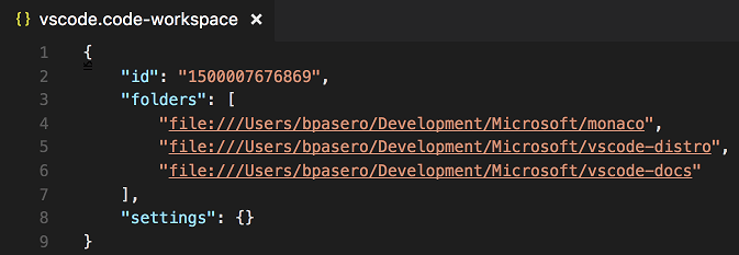 Workspace File